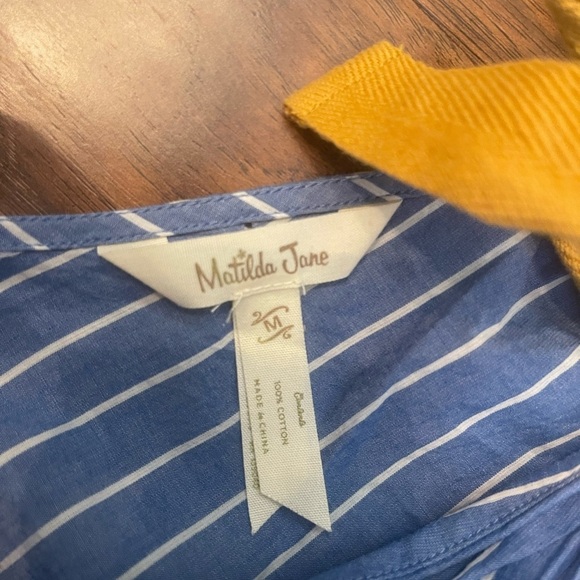 Matilda Jane Striped Beach Cover Up Size M - Picture 2 of 2